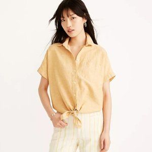 "Tungsten Glow"  Madewell short sleeve button down